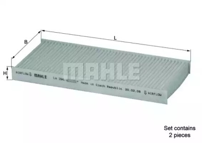 Фильтр MAHLE ORIGINAL LA 394/S