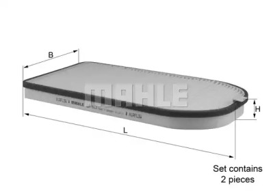 Фильтр MAHLE ORIGINAL LA 613/S