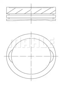 Фильтр MAHLE ORIGINAL LX 3144