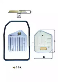 Фильтр MAHLE ORIGINAL LAK 589