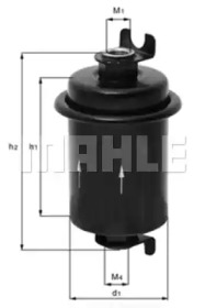 Фильтр MAHLE ORIGINAL KL 131