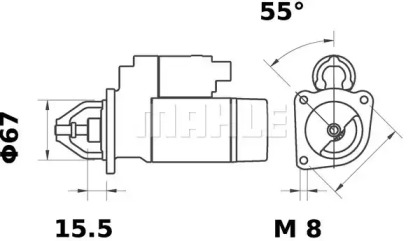  MAHLE ORIGINAL MS 219