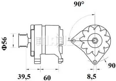 Стартер MAHLE ORIGINAL MS 30