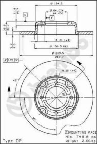 Тормозной диск BRECO BS 7205