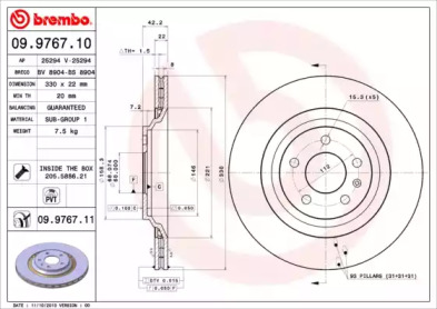 Тормозной диск BRECO BS 8904