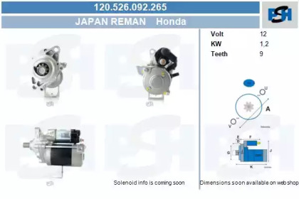 Стартер CV PSH 120.526.092.265