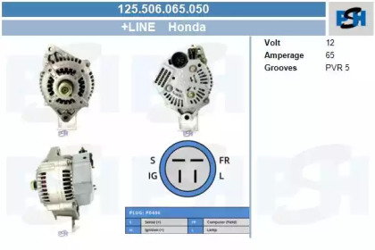 Генератор CV PSH 125.506.065.050