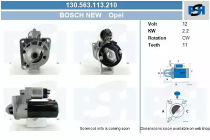 Стартер CV PSH 130.563.113.210