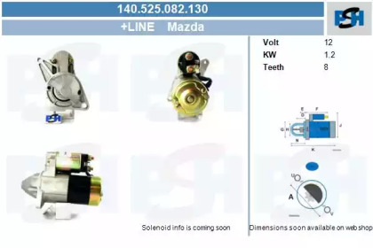 Стартер CV PSH 140.525.082.130