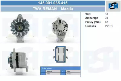 Генератор CV PSH 145.001.035.415