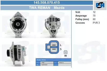 Генератор CV PSH 145.508.070.415