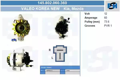 Генератор CV PSH 145.802.060.360