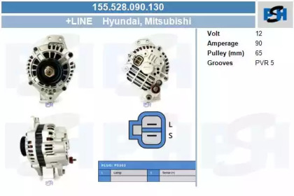 Генератор CV PSH 155.528.090.130