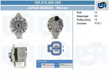 Генератор CV PSH 165.010.060.265
