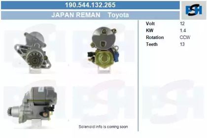 Стартер CV PSH 190.544.132.265