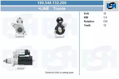 Стартер CV PSH 190.548.132.200
