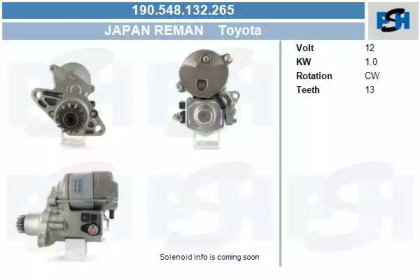 Стартер CV PSH 190.548.132.265