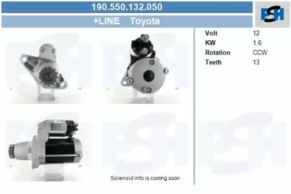 Стартер CV PSH 190.550.132.050