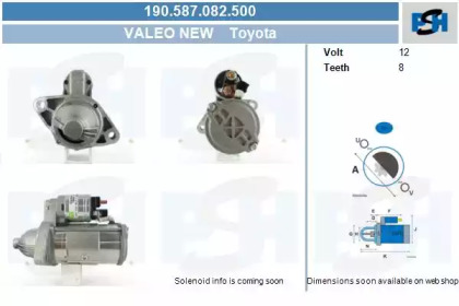 Стартер CV PSH 190.587.082.500