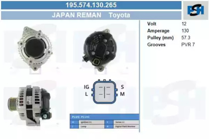 Генератор CV PSH 195.574.130.265