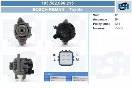 Генератор CV PSH 195.582.090.215