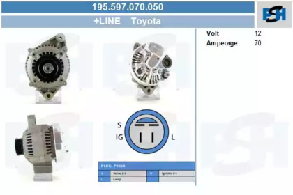 Генератор CV PSH 195.597.070.050