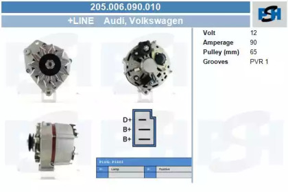 Генератор CV PSH 205.006.090.010