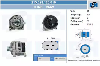 Генератор CV PSH 215.528.120.010