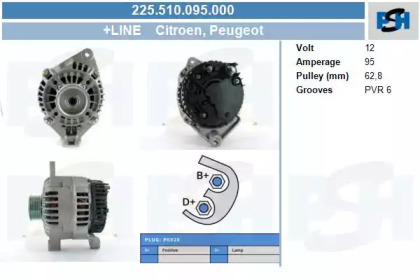 Генератор CV PSH 225.510.095.000