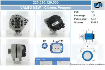 Генератор CV PSH 225.520.120.500