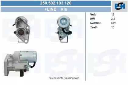 Стартер CV PSH 250.502.103.120