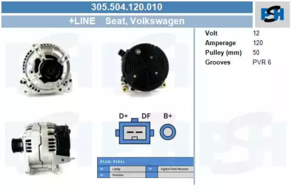 Генератор CV PSH 305.504.120.010