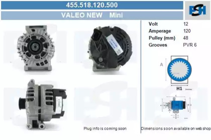 Генератор CV PSH 455.518.120.500