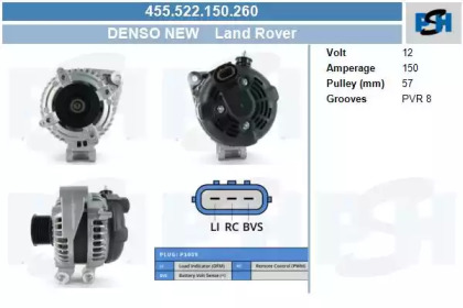 Генератор CV PSH 455.522.150.260