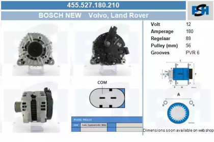 Генератор CV PSH 455.527.180.210