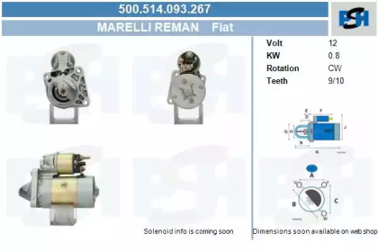 Стартер CV PSH 500.514.093.267