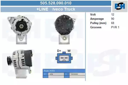 Генератор CV PSH 505.528.090.010