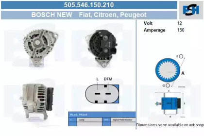 Генератор CV PSH 505.546.150.210