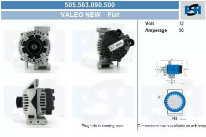 Генератор CV PSH 505.563.090.500