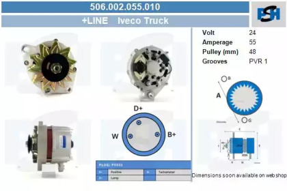 Генератор CV PSH 506.002.055.010