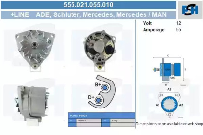 Генератор CV PSH 555.021.055.010