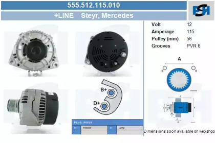 Генератор CV PSH 555.512.115.010