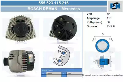 Генератор CV PSH 555.523.115.216