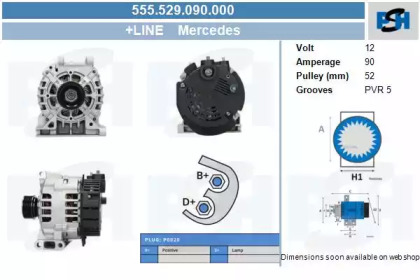 Генератор CV PSH 555.529.090.000