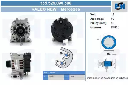 Генератор CV PSH 555.529.090.500