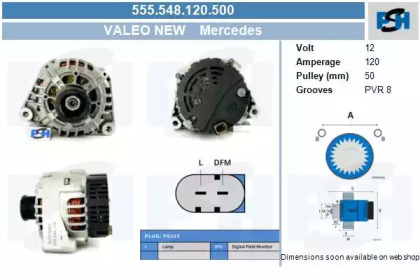 Генератор CV PSH 555.548.120.500