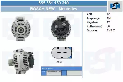 Генератор CV PSH 555.561.150.210