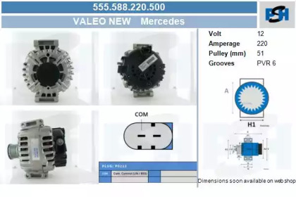 Генератор CV PSH 555.588.220.500