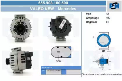 Генератор CV PSH 555.908.180.500