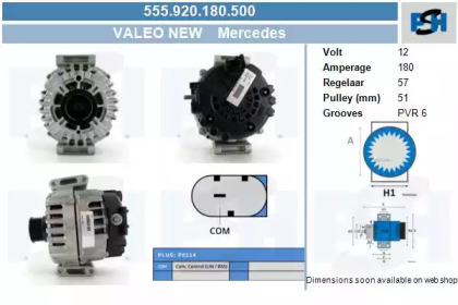 Генератор CV PSH 555.920.180.500